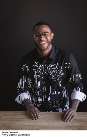 Picture of smiling Kwame Onwuachi
