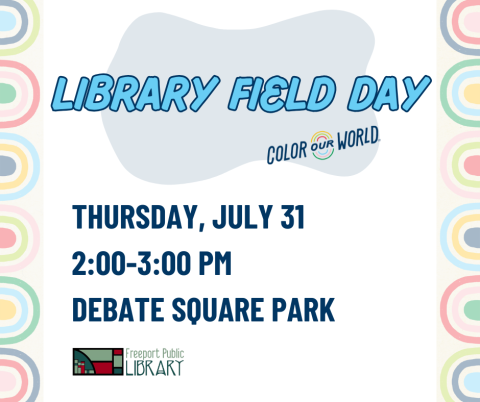 Library Field Day Graphic