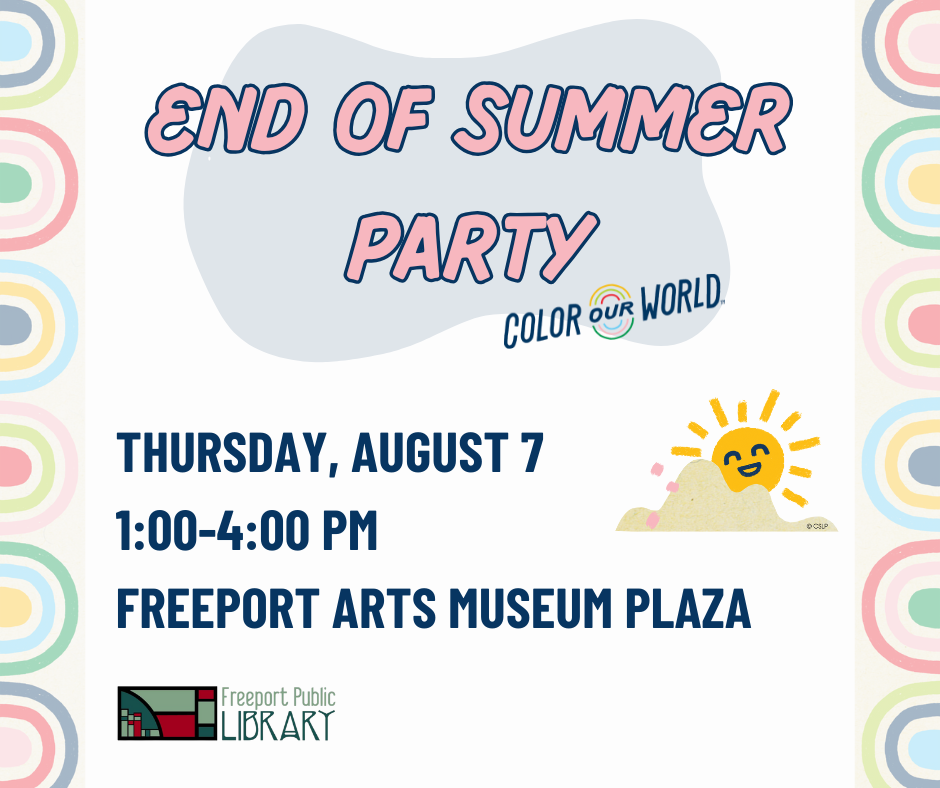 end of summer party graphic