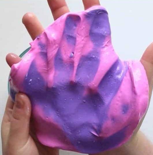 Slime that changes color.
